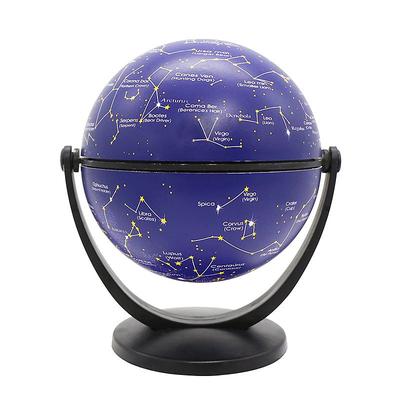 1Pc Retro Globe 360 Rotating Earth World Ocean Map Ball Antique Desktop Geography Learning Education Home School Decoration