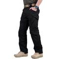Men's Cargo Pants Cargo Trousers Tactical Pants Tactical Hiking Pants Zipper Pocket Multi Pocket Gusseted Crotch Plain Breathable Quick Dry Full Length Casual Daily Trousers Tactical ArmyGreen Black