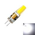 10pcs G4 2W 200lm COB LED Bi-pin Light Bulb Dimmable for Cabinet Light Ceiling Lights RV Boats Outdoor Lighting 20W Halogen Equivalent Warm White DC12V