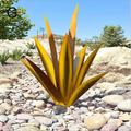 Tequila Rustic Sculpture, DIY Metal Agave Plant,Rustic Hand Painted Metal Agave,Garden Yard Art Decoration Statue Home Decor for Yard Stakes,Garden Figurines,Outdoor Patio