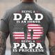 Dads Day Gifts Graphic National Flag Vintage Fashion Designer Men's 3D Print T shirt Tee Back Print T Shirt Dad T Shirt Outdoor Daily Sports T shirt Black Red Navy Blue Short Sleeve Crew Neck Shirt