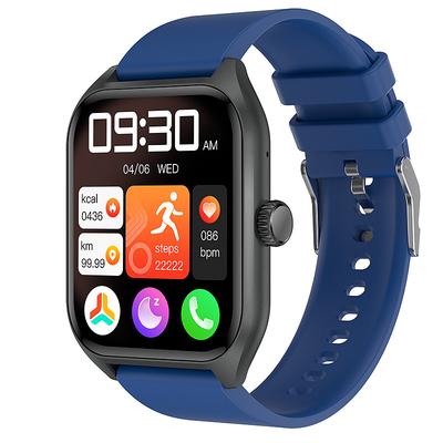 iMosi QX5 Non-invasive Smart Watch 1.96 inch Smartwatch Fitness Running Watch Bluetooth Temperature Monitoring Pedometer Bluetooth Call Compatible with Android iOS Women Men Waterproof