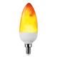 E14 3w Fire Flame Light Bulbs 3 Mode Candelabra Warm White Chandelie Candle Light for Halloween Christmas Party Decorations C35 C35L 85-265V