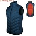 Heating Vest Nine Districts Intelligent Heating Vest Electric Heating Men'S And Women'S Heating Clothing Constant Temperature Whole Body Heating Vest