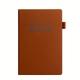 A4/A5/B5 Notebook 360 Pages Soft Faux Leather Hard Surface Horizontal Line Inner Page 2024 New Record Book Large Faux Leather Surface Simple Journal Study Notepad