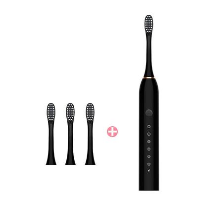 Sonic Electric Toothbrush For Adults - Electric Rechargeable Toothbrush With 4 Brush Heads, 3 Hours Fast Charge For 60 Days, 6 Modes IPX7 Waterproof, 2 Mins Smart Timer Rechargeable Toothbrush