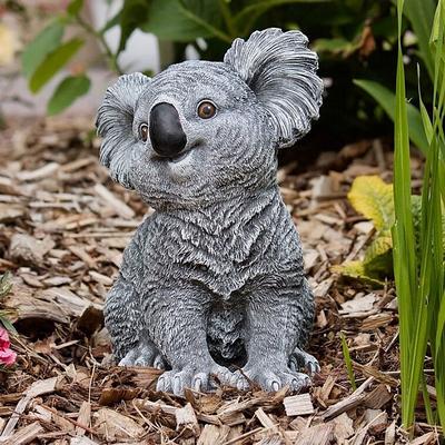 Resin Koala Garden Statues Sculptures Ornament Home Garden Decoration Animal Statue