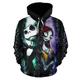 The Nightmare Before Christmas Sally Ugly Christmas Sweater / Sweatshirt Anime Cartoon Anime 3D Harajuku Graphic Hoodie For Couple's Men's Women's Adults' 3D Print