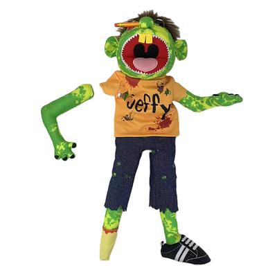 Feebe Je-ffry Puppet Soft Plush23.6in Feebe Hand Puppet Plush Toy Doll for Birthday Festival Halloween Party FavorPlay House for Christmas Gifts