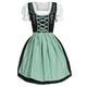 Plus Size Oktoberfest Beer Costume Trachtenkleider Dirndl Blouse Bavarian Maid Bavarian German Wiesn Women's Traditional Style Cloth Dress