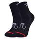 Compression Socks Athletic Sports Socks Crew Socks Cycling Socks Men's Football / Soccer Cycling / Bike Breathable Wearable 1 Pair Winter Solid Color Chinlon Black White Orange M L XL