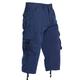 Men's Tactical Shorts Cargo Shorts Capri Pants Drawstring Flap Pocket Plain Comfort Breathable Outdoor Daily Going out Fashion Streetwear Black Pink