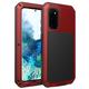 Shockproof Dustproof Water Resistant Full Body Silicone Glass Metal Case for Samsung Galaxy S23 S22 S21 S20 Plus Ultra Note 20 Ultra 10 Plus(Screen Protector is only provided for Direct-screen Phone)