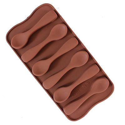 Silicone Chocolate Moulds 6 Pieces Silicone Moulds for Chocolate and Non-Stick Chocolate Molds Letters and Numbers for Making Chocolate Muffins Cakes 6 Shapes