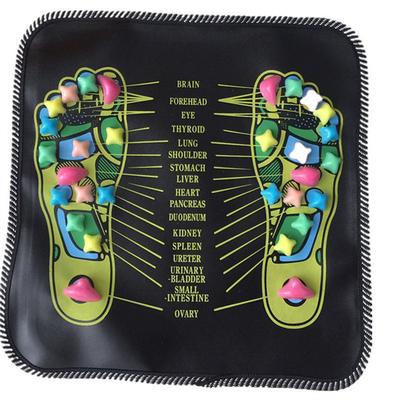 Foot Massager Reflexology Walk Stone Foot Leg Pain Relieve Physiotherapy Chinese Health Care Acupressure Mat Pad Massageador