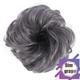 factory wholesale foreign trade supply fluffy hair ring wig ball head head rope chemical fiber hair ring wig hair ring