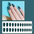 Sensual Scrub Ballet Nail Matte Coffin Nail Wear Nail Nail Piece Trapezoidal Fake Nail Finished Product