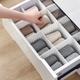 4pcs DIY Drawer Organizer Divider Adjustable Household Storage Cabinet Combination Partition Division Organizer Underwear Socks