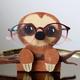 Glasses Stand,Glasses Holder Stand, Wooden Eyeglass Stand,Christmas Creative Eyeglasses Holder Animal, Spectacle Holder Stand