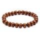 Men's Women's Bead Bracelet Retro Vintage Theme Fashion Simple Wood Bracelet Jewelry Black / White / Red For Daily Holiday Festival