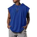 Men's T shirt Tee Tank Top Hoodie Plain Hooded Outdoor Street Short Sleeve Clothing Apparel Fashion Classic Casual Comfortable