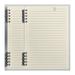 Milue A5/B5 Notepad Loose-leaf Notebook Waterproof Notepad Memo Book Lined & Gridded