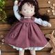 Handmade Waldorf Doll Waldorf Doll Festival Gift Childrens Festival Presents