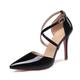 Women's Heels Wedding Shoes Pumps Dress Shoes Plus Size High Heels Party Work Daily Bridal Shoes Bridesmaid Shoes Summer Buckle Stiletto Heel Pointed Toe Elegant Comfort Walking Faux Leather