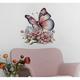 Butterfly Sticker Warm Bedroom Sticker Window Sticker Background Wall Decoration Toilet Sticker Tile Toilet Sticker Christmas Decoration Sticker