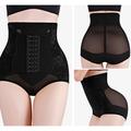 Women's Plus Size Shapewear Waist Trainer Body Shaper Flower Sport Casual Daily Going out Polyester Breathable Summer Spring Black Khaki