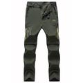 Men's Convertible Pants / Zip Off Outdoor Fishing Travel Hiking Cargo Work Safari Pants Trousers Summer Waterproof Quick Dry Lightweight Breathable Elastane Zipper Pocket Elastic Waist Bottoms