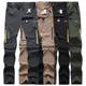 Men's Convertible Pants / Zip Off Outdoor Fishing Travel Hiking Cargo Work Safari Pants Trousers Summer Waterproof Quick Dry Lightweight Breathable Elastane Zipper Pocket Elastic Waist Bottoms