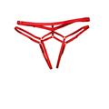 Women's Plus Size Others Sexy Pure Color G-strings Thongs Panties Micro-elastic Mid Waist White S