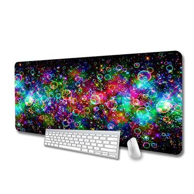 Large Mouse Pad XL 35.4x15.7in Big Extended Computer Keyboard Mouse Mat Desk Pad for Laptop with Stitched Edges Waterproof Mousepad for Gamer HomeOffice