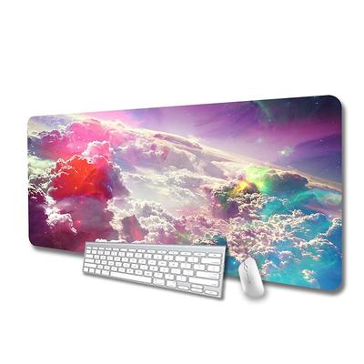 Large Mouse Pad XL 35.4x15.7in Big Extended Computer Keyboard Mouse Mat Desk Pad for Laptop with Stitched Edges Waterproof Mousepad for Gamer HomeOffice