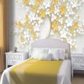 Mural Wallpaper Wall Sticker Covering Print Adhesive Required Forest 3D Effect Floral Flower Canvas Home Décor