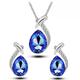Jewelry Set Bridal Jewelry Sets For Women's Wedding Gift Formal Alloy