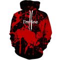 Halloween Hoodie I'm Fine Hoodies for Men Women 3D Print Graphic Sweatshirts Pullover Cool Funny Novelty Hoody Hooded With Pockets