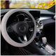 1pc Light ice wire steering wheel cover universal 38CM wear-resistant non-slip car modification accessories car accessories without inner ring