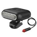 12V/24V Car Electric Heater Angle Windshield Defogging Defrosting Heater Adjustable Electric Car Heater Fan Automatic Car Hot Air Blowers