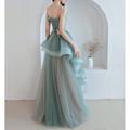 2022 fashion new net red banquet annual meeting evening dress aura host long dress skirt female fairy dream