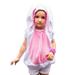 Wallarenear Toddler Halloween Animal Costume Cute Cow Lamb Bunny Whale Romper Fleece Hoodie