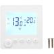 Eosnow Thermostat numérique avec écran LCD, régulateur de température Programmable AC 90-240V pour