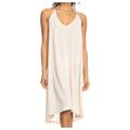 Roxy - Women's Sun Reflection Jersey Dress - Kleid Gr XXL weiß/beige