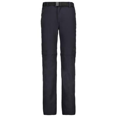 CMP - Kid's Zip Off Pant with Belt - Zip-Off-Hose Gr 140 schwarz
