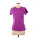 The North Face Active T-Shirt: Purple Activewear - Women's Size Medium