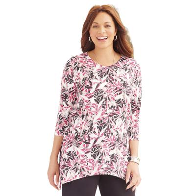 Plus Size Women's AnyWear Fluid Tunic by Catherine...