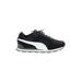 Puma Sneakers: Athletic Platform Activewear Black Color Block Shoes - Women's Size 8 1/2 - Almond Toe