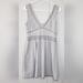 Free People Dresses | Free People Gray V-Neck Knit Tank Dress | Color: Gray | Size: M