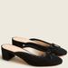 J. Crew Shoes | Brand New J. Crew Kate Block-Heel Ballet Mules | Color: Black | Size: 10